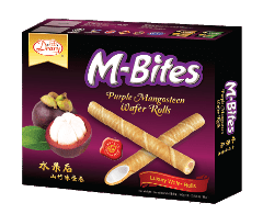Durian flavor mini wafer roll